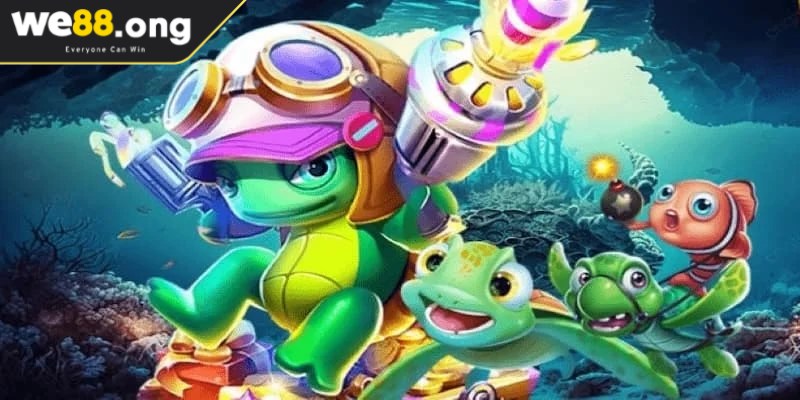 Bắn cá Rùa Xanh - Trò chơi đổi thưởng ăn khách nhất 1 Bắn cá Rùa Xanh là một trò chơi trực tuyến đơn giản nhưng đầy mới lạ, cuốn hút